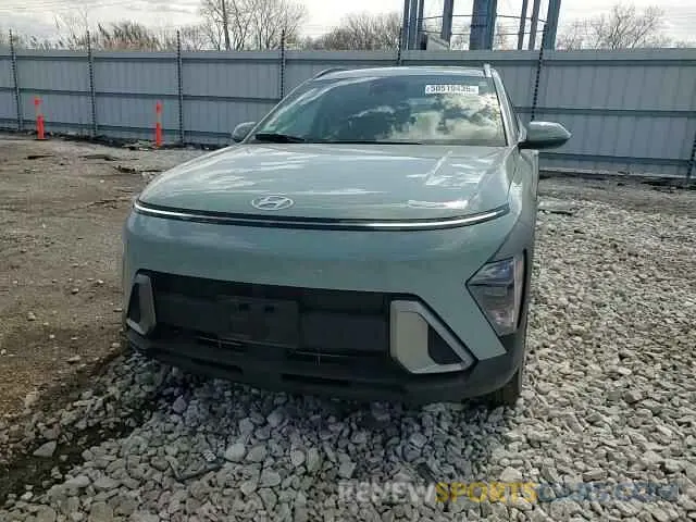 12 fotografías del automóvil dañado KM8HC3AB1RU102114 HYUNDAI KONA 2024