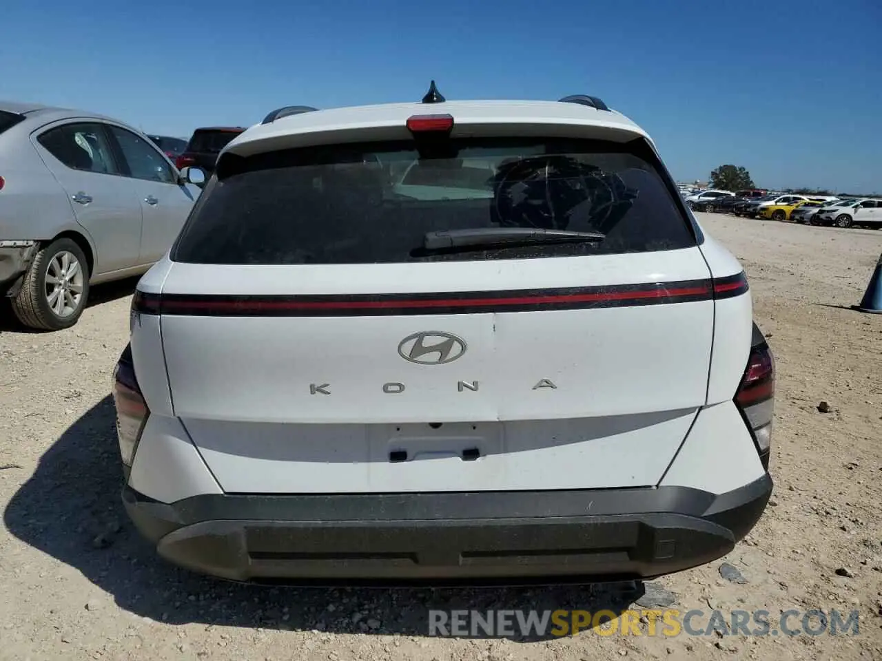 6 fotografías del automóvil dañado KM8HC3AB1RU121682 HYUNDAI KONA 2024