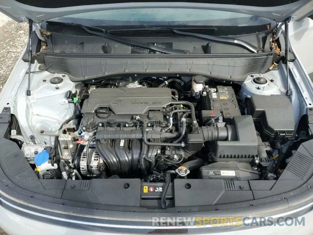 11 fotografías del automóvil dañado KM8HC3AB1RU137557 HYUNDAI KONA 2024