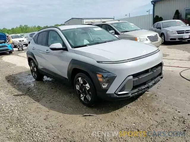 13 fotografías del automóvil dañado KM8HC3AB1RU137557 HYUNDAI KONA 2024