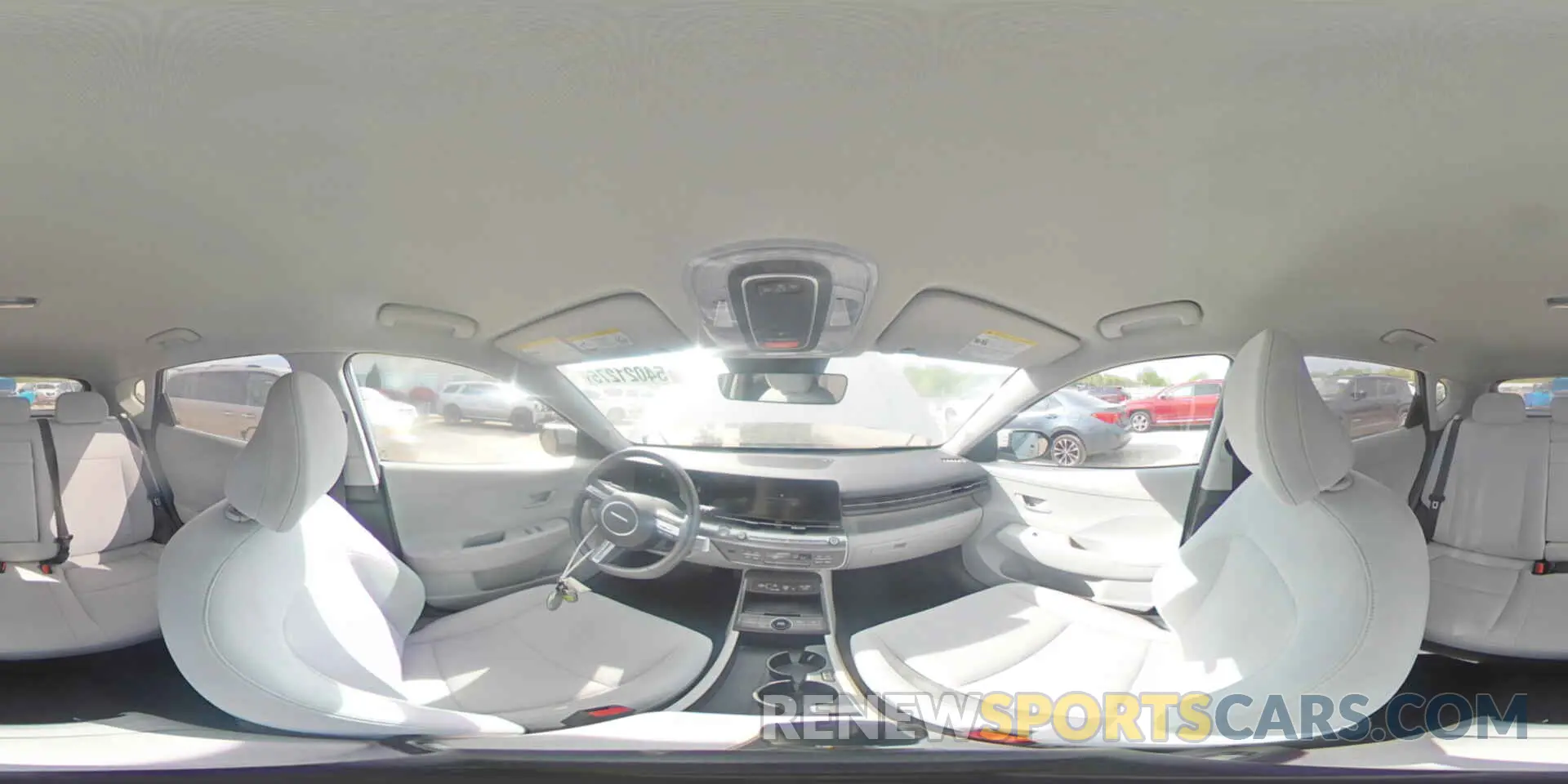 14 fotografías del automóvil dañado KM8HC3AB1RU137557 HYUNDAI KONA 2024
