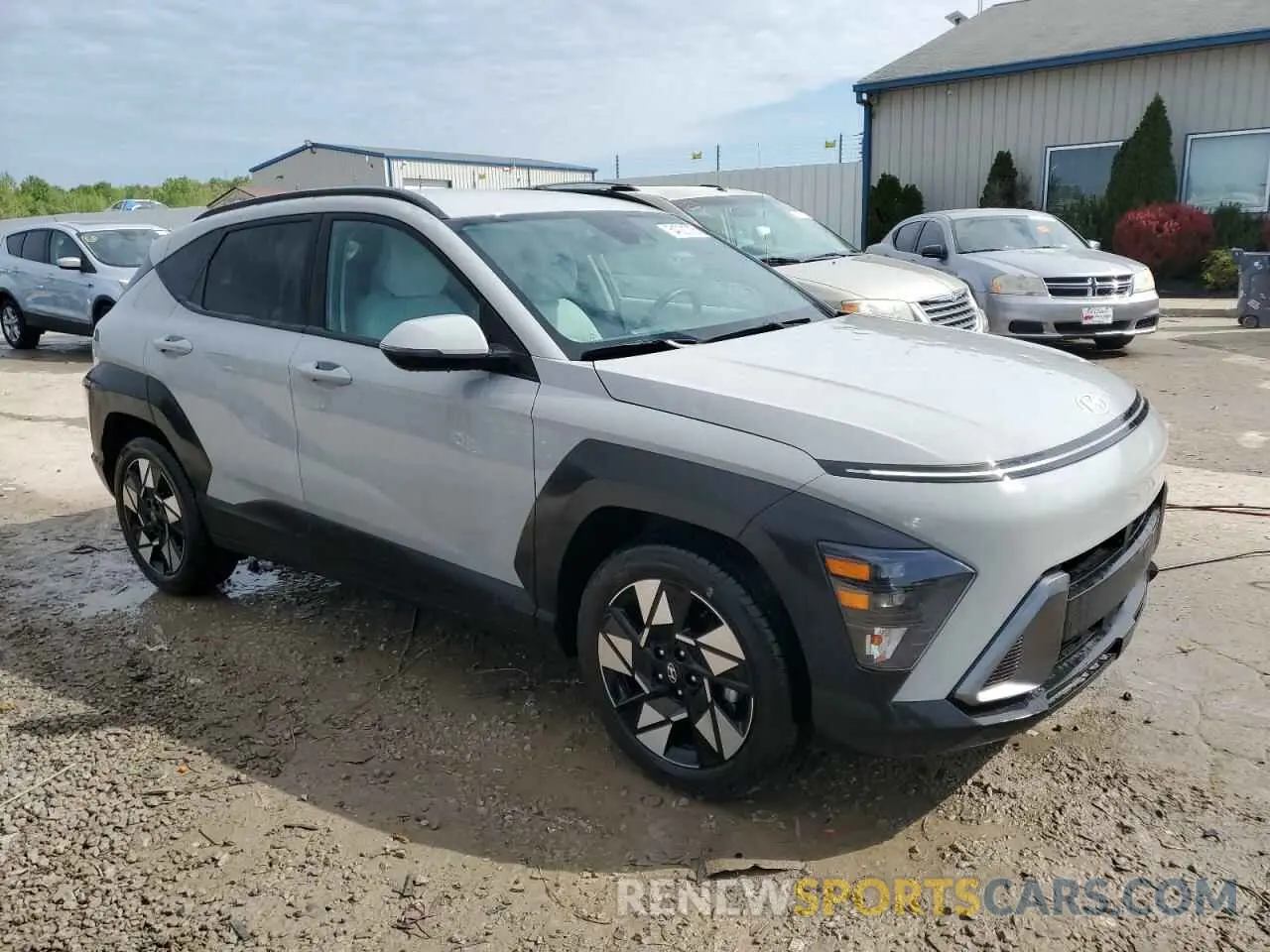 4 fotografías del automóvil dañado KM8HC3AB1RU137557 HYUNDAI KONA 2024