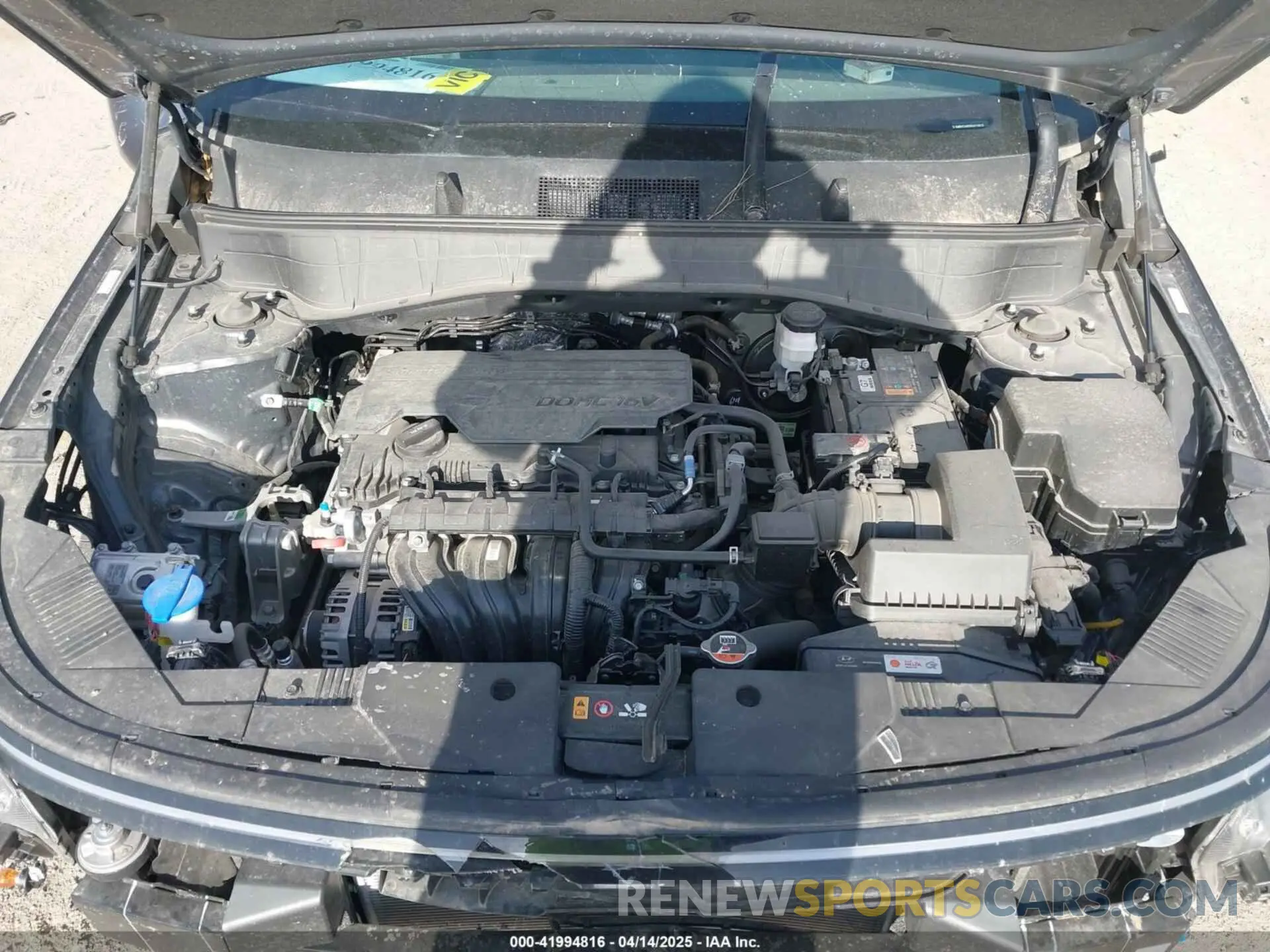 10 fotografías del automóvil dañado KM8HC3AB2RU074615 HYUNDAI KONA 2024