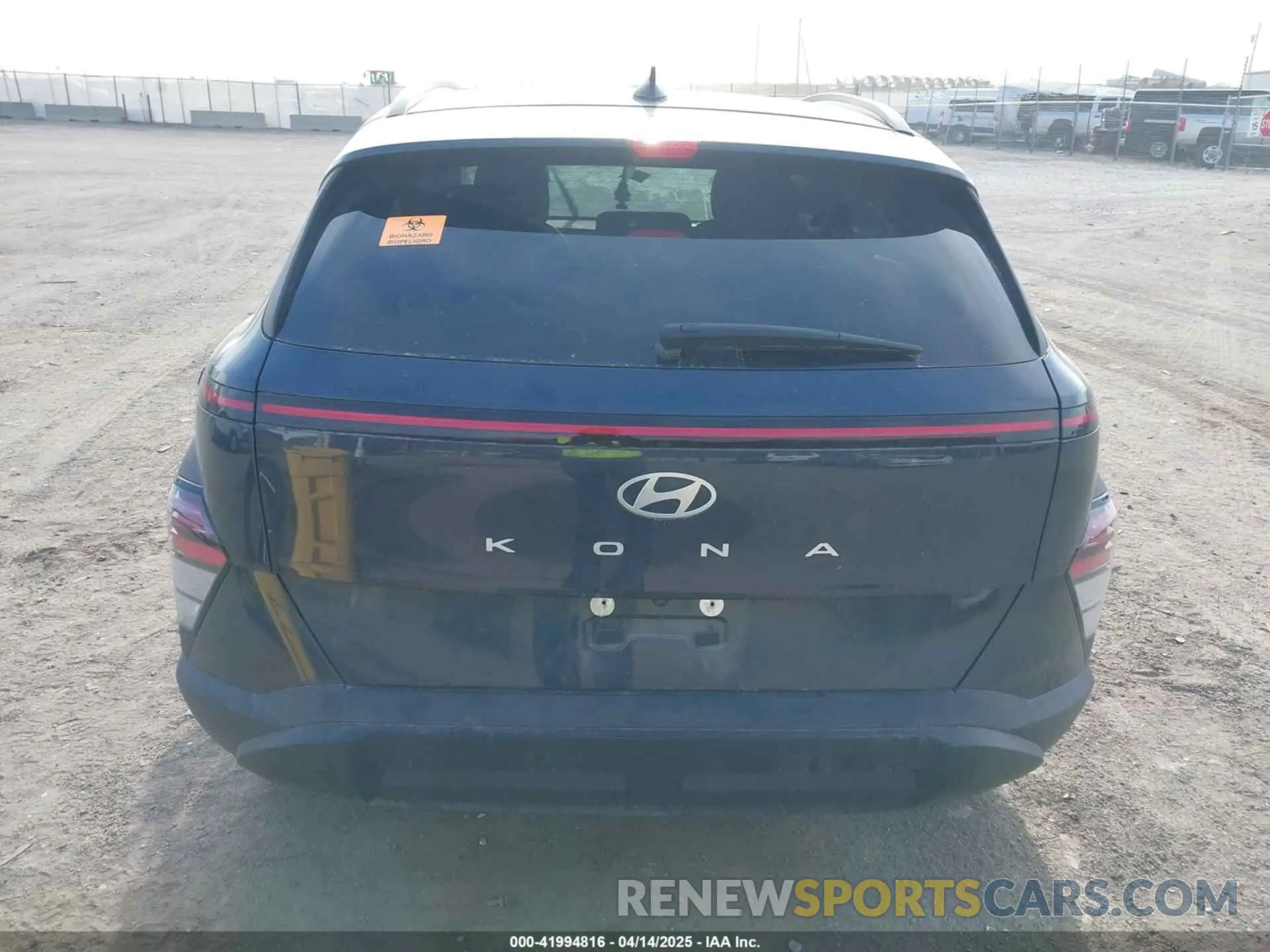 15 fotografías del automóvil dañado KM8HC3AB2RU074615 HYUNDAI KONA 2024
