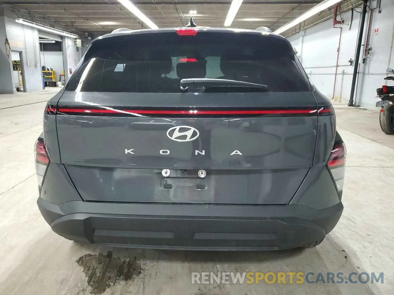 6 fotografías del automóvil dañado KM8HC3AB3RU138337 HYUNDAI KONA 2024