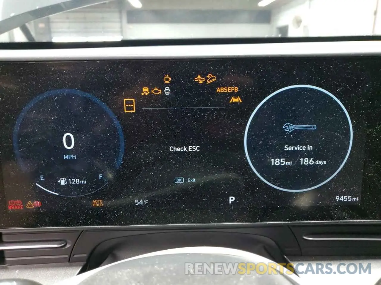 9 fotografías del automóvil dañado KM8HC3AB3RU138337 HYUNDAI KONA 2024