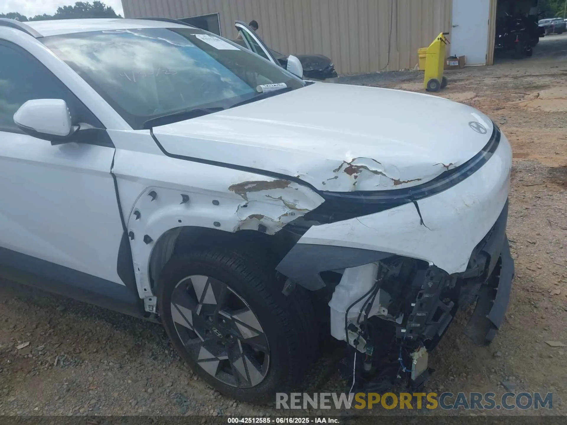 6 fotografías del automóvil dañado KM8HC3AB4RU054074 HYUNDAI KONA 2024