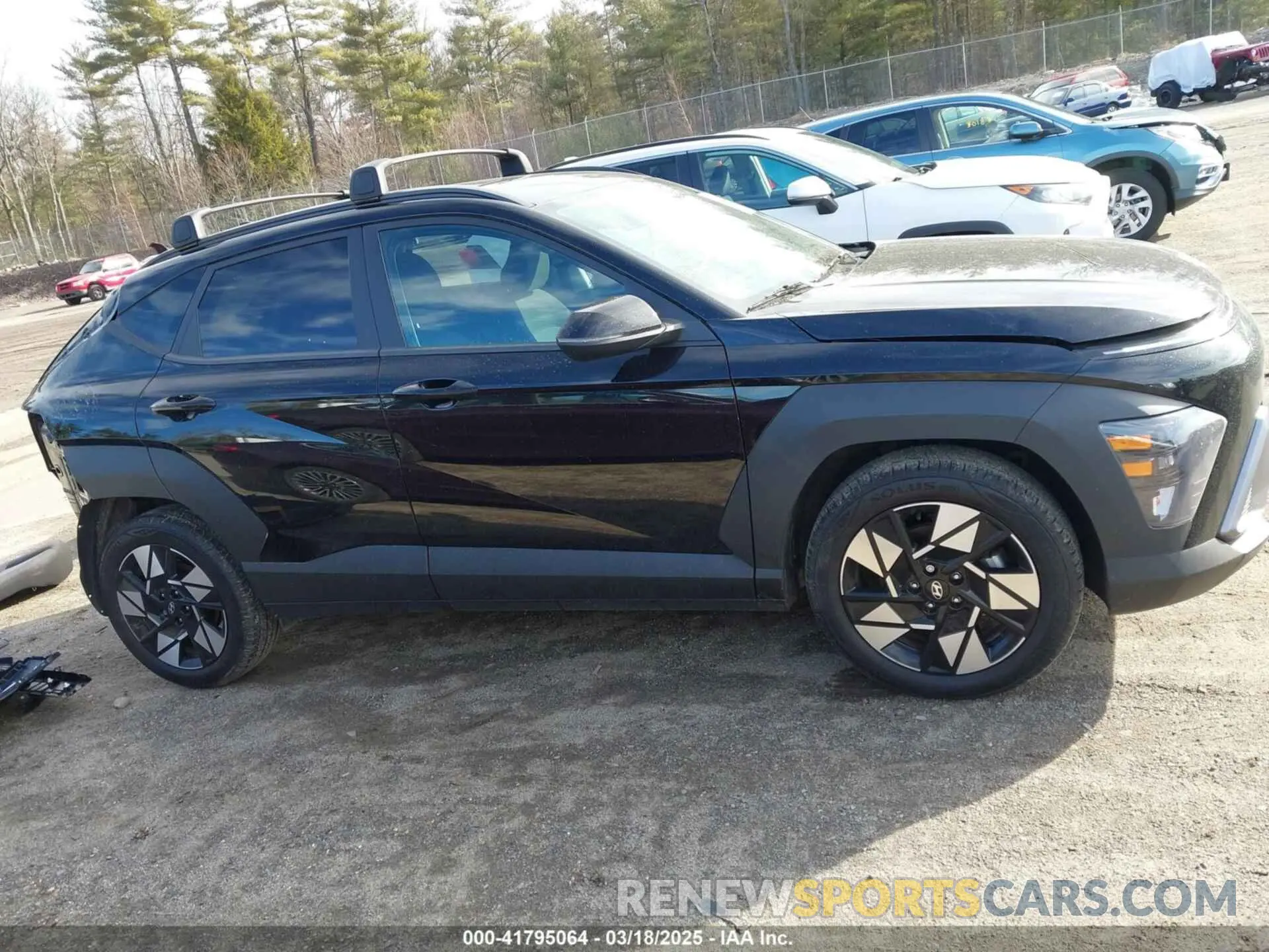 14 fotografías del automóvil dañado KM8HC3AB7RU100514 HYUNDAI KONA 2024