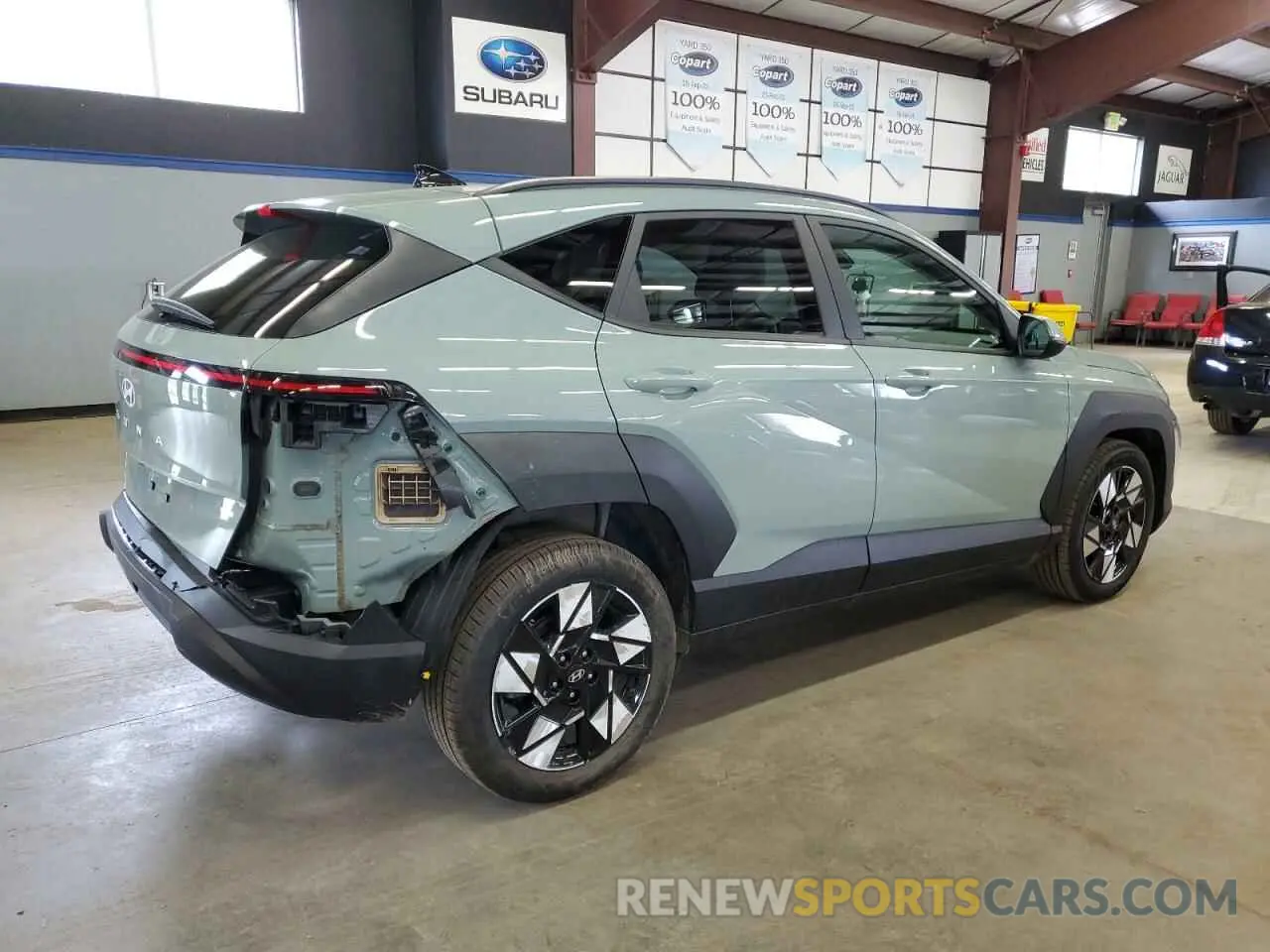 3 fotografías del automóvil dañado KM8HCCAB0RU044075 HYUNDAI KONA 2024