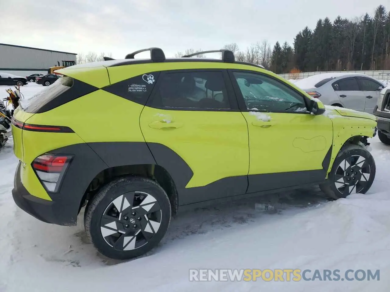 3 fotografías del automóvil dañado KM8HCCAB0RU072233 HYUNDAI KONA 2024