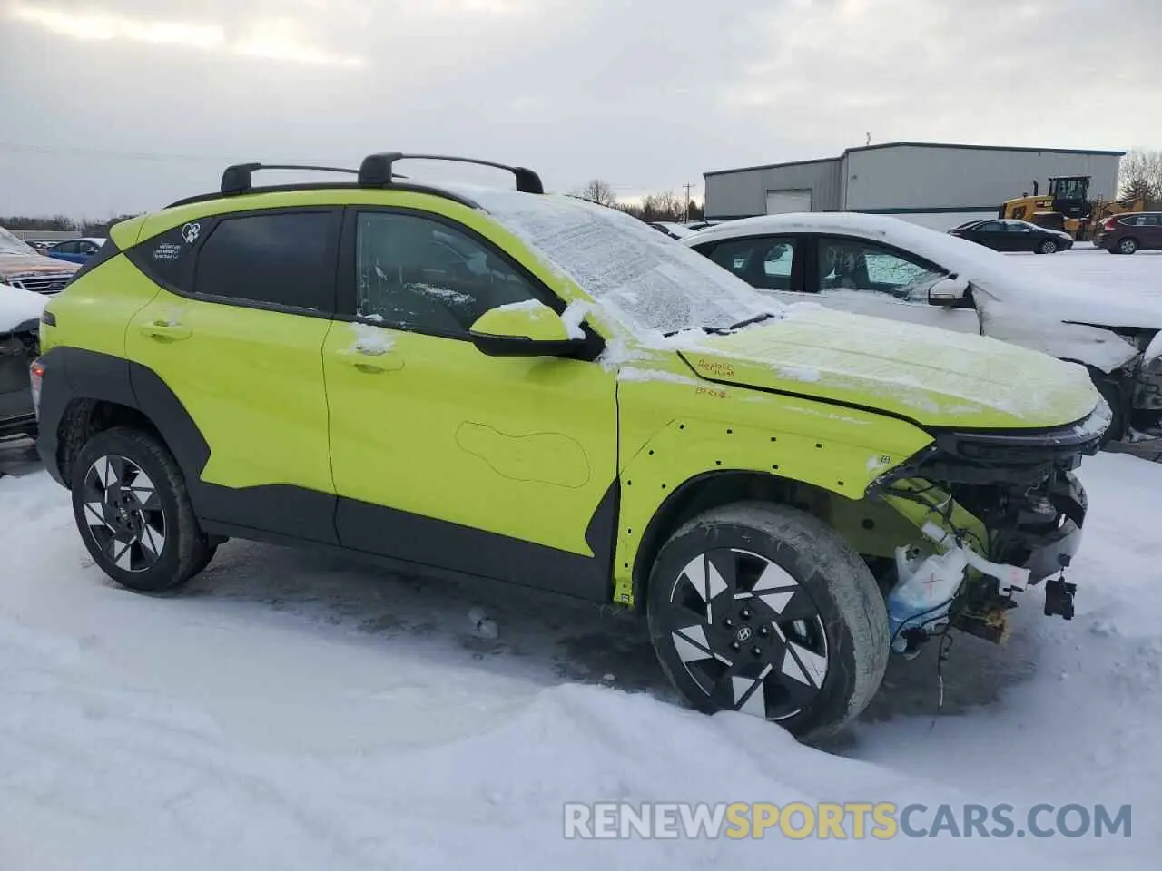 4 fotografías del automóvil dañado KM8HCCAB0RU072233 HYUNDAI KONA 2024