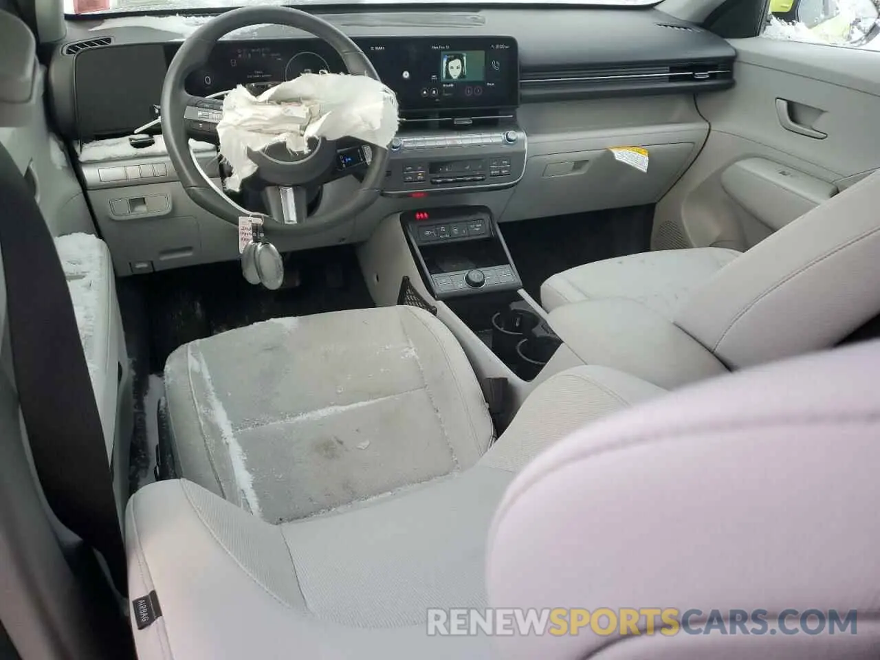 8 fotografías del automóvil dañado KM8HCCAB0RU072233 HYUNDAI KONA 2024