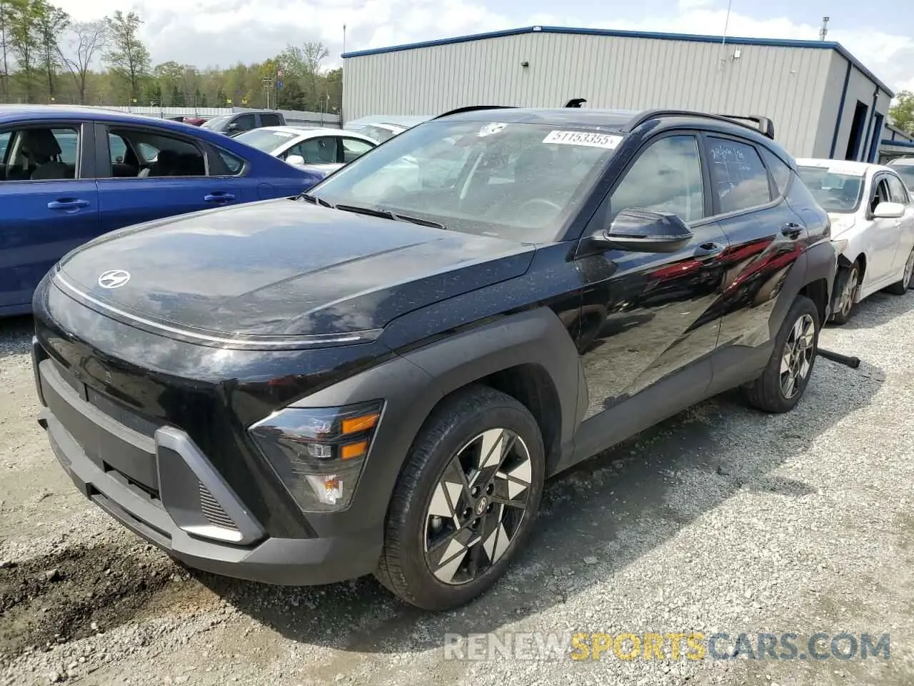 1 fotografías del automóvil dañado KM8HCCAB0RU158626 HYUNDAI KONA 2024