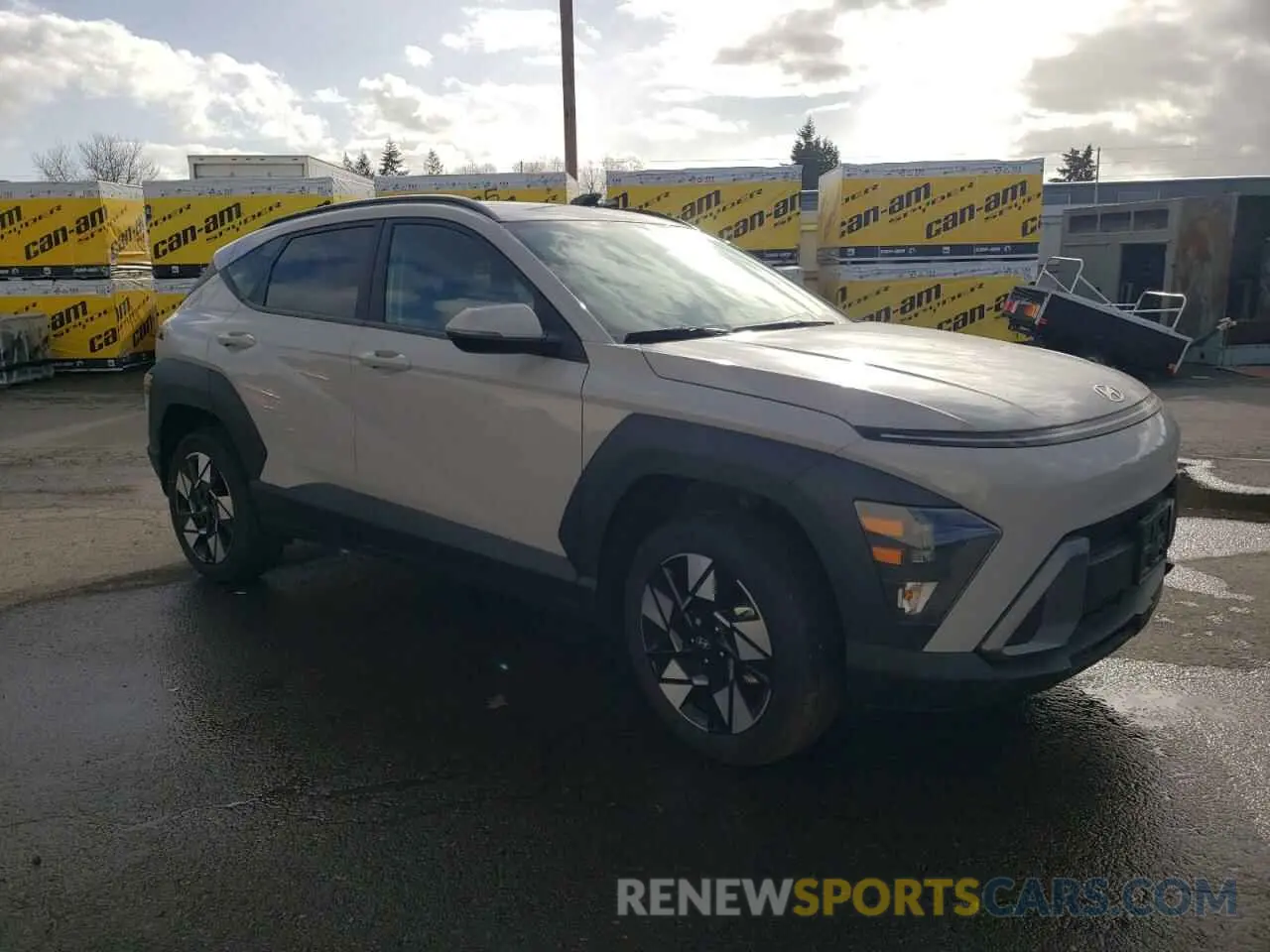 4 fotografías del automóvil dañado KM8HCCAB1RU044540 HYUNDAI KONA 2024