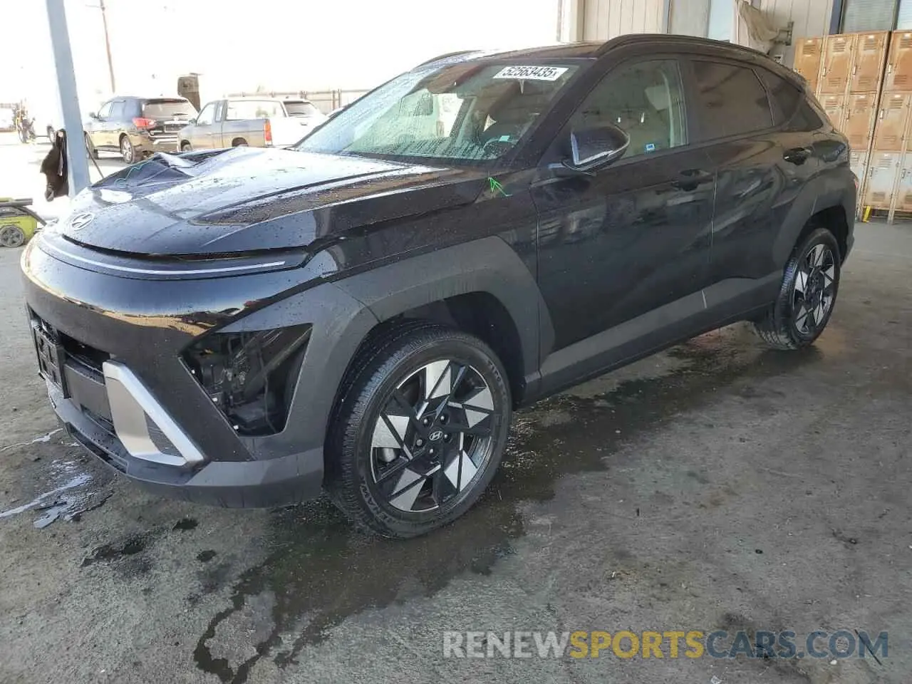 1 fotografías del automóvil dañado KM8HCCAB2RU079135 HYUNDAI KONA 2024
