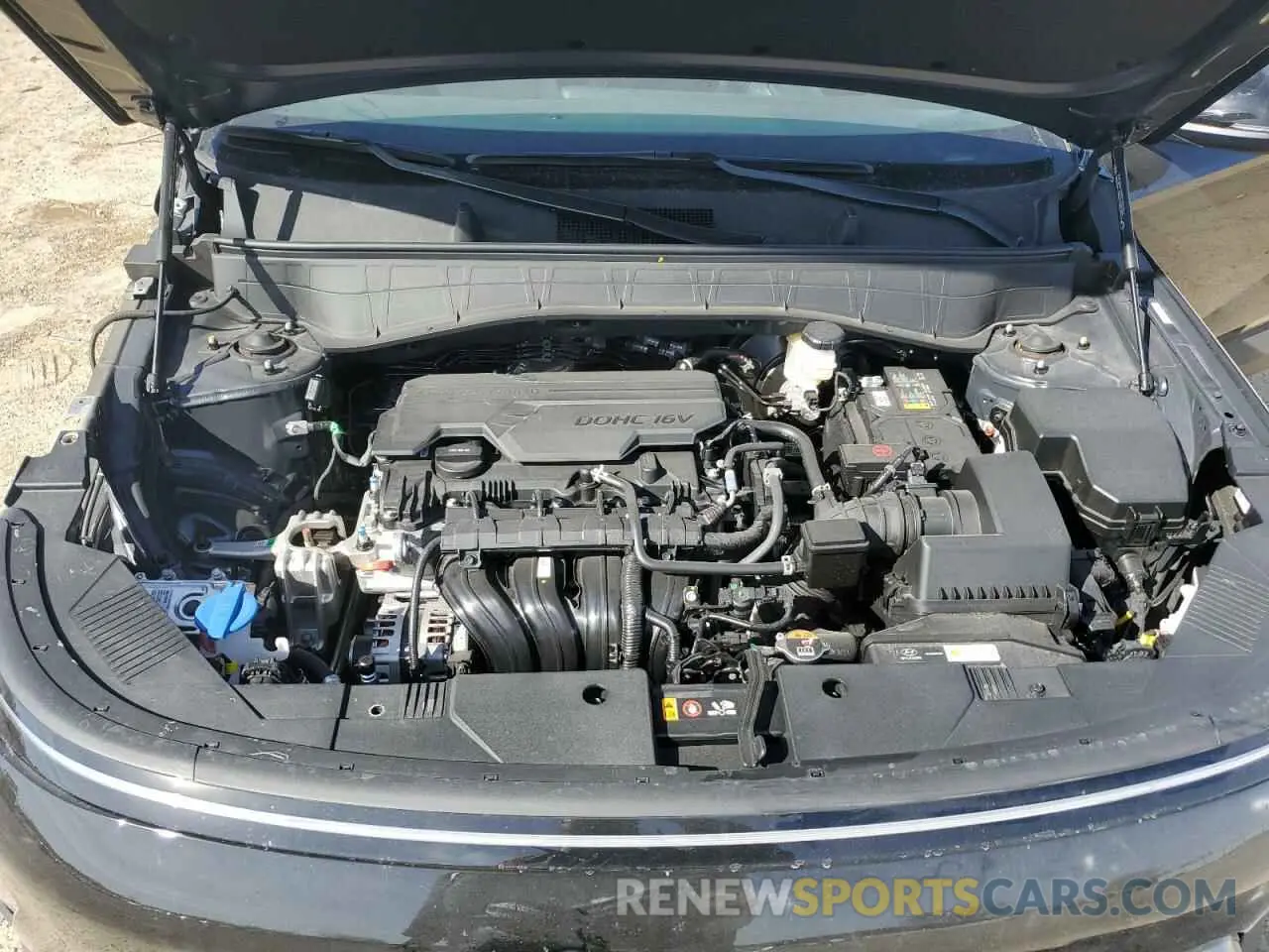 11 fotografías del automóvil dañado KM8HCCAB2RU107516 HYUNDAI KONA 2024