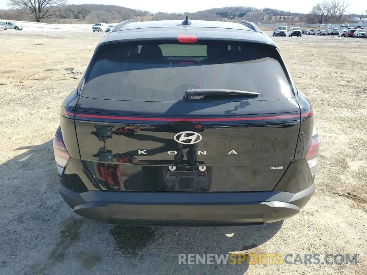 6 fotografías del automóvil dañado KM8HCCAB2RU107516 HYUNDAI KONA 2024