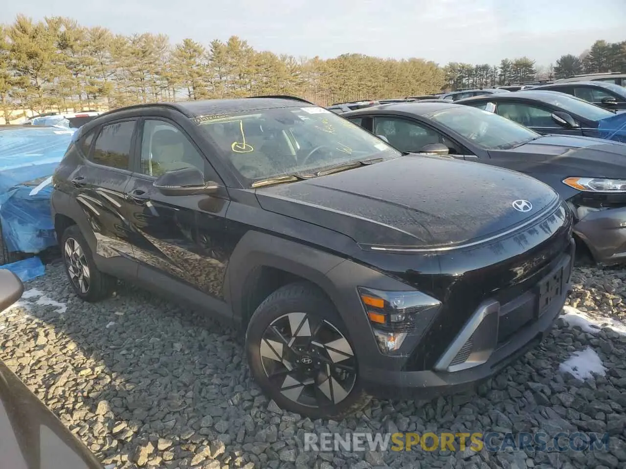 4 fotografías del automóvil dañado KM8HCCAB3RU074543 HYUNDAI KONA 2024