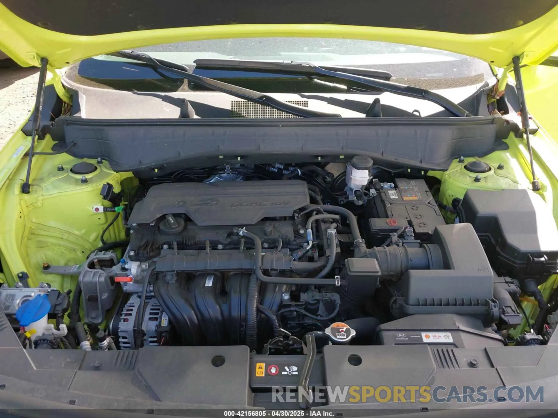 10 fotografías del automóvil dañado KM8HCCAB5RU042113 HYUNDAI KONA 2024