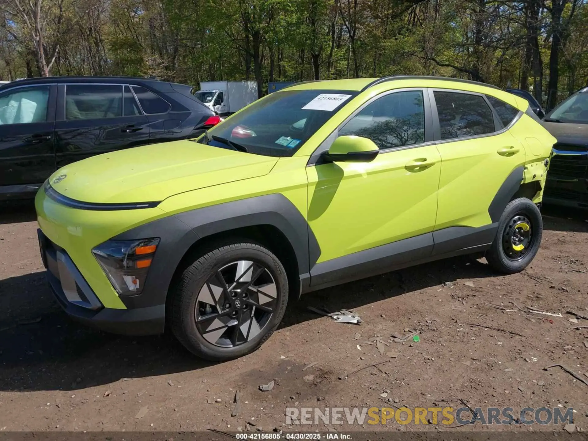 2 fotografías del automóvil dañado KM8HCCAB5RU042113 HYUNDAI KONA 2024