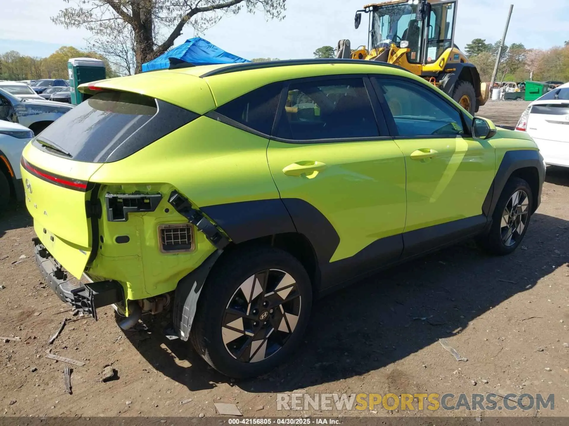 4 fotografías del automóvil dañado KM8HCCAB5RU042113 HYUNDAI KONA 2024