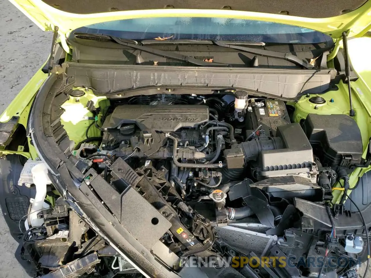 12 fotografías del automóvil dañado KM8HCCAB5RU105470 HYUNDAI KONA 2024