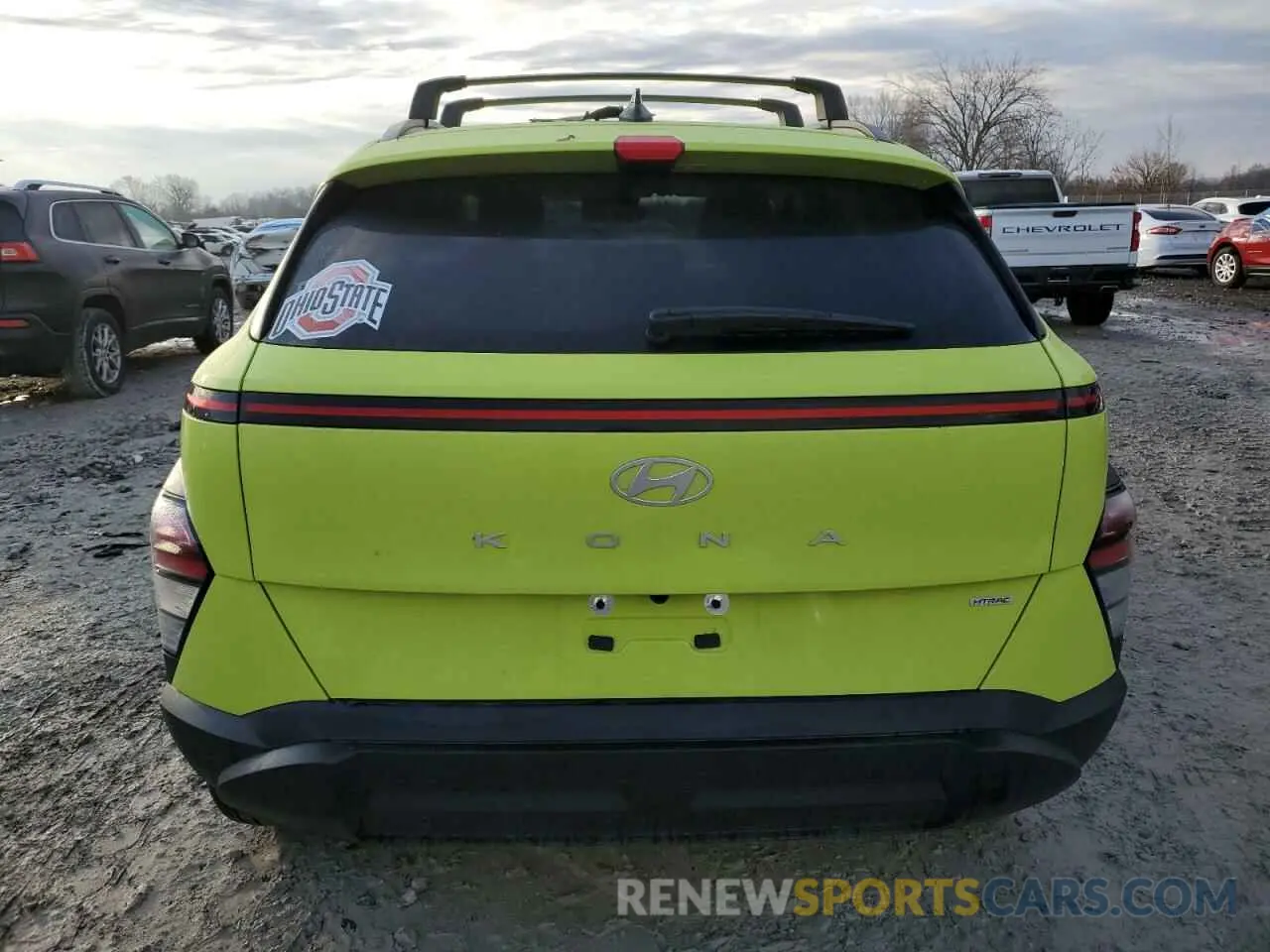 6 fotografías del automóvil dañado KM8HCCAB5RU105470 HYUNDAI KONA 2024