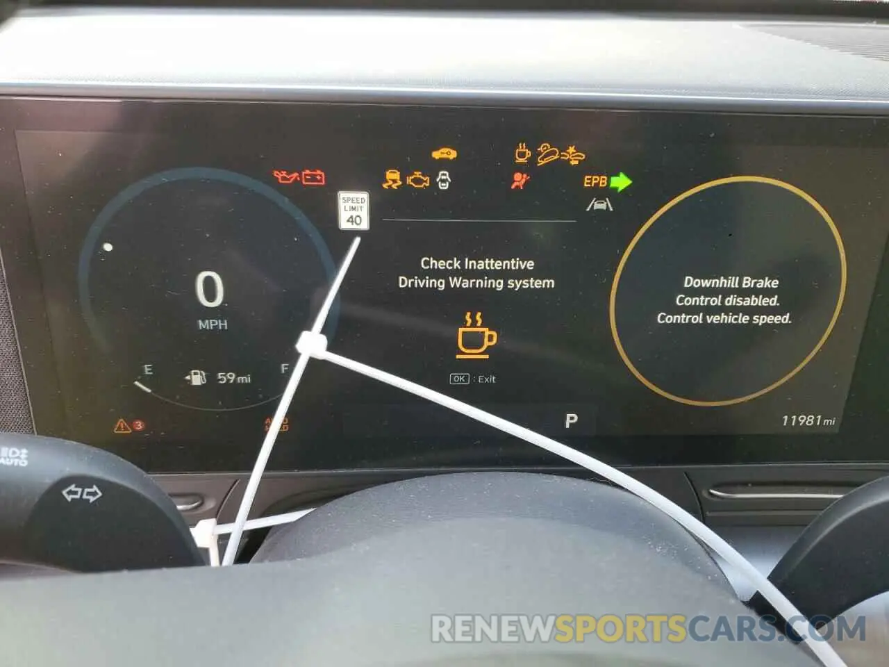 9 fotografías del automóvil dañado KM8HCCAB5RU105470 HYUNDAI KONA 2024