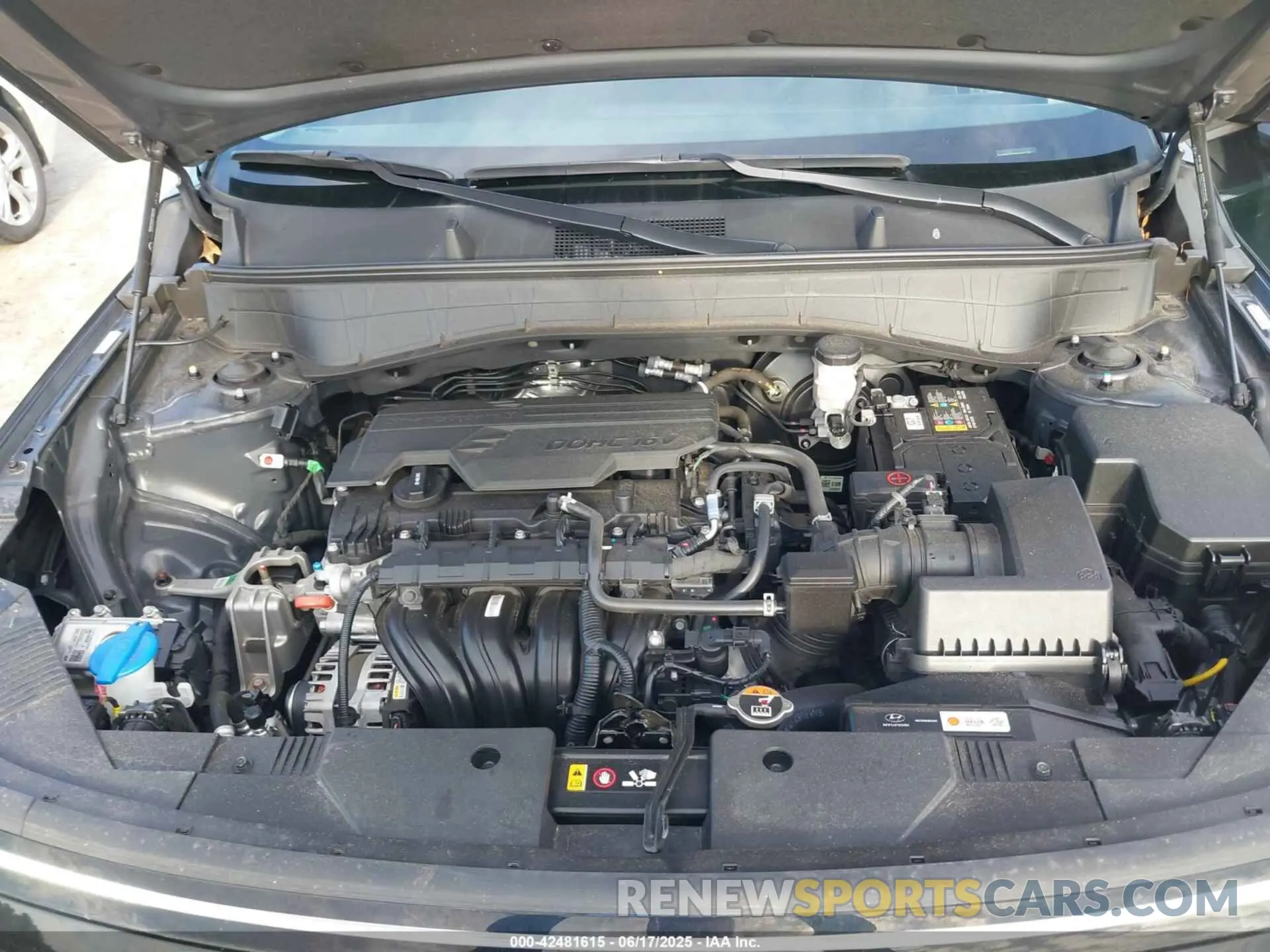 10 fotografías del automóvil dañado KM8HCCAB6RU081180 HYUNDAI KONA 2024