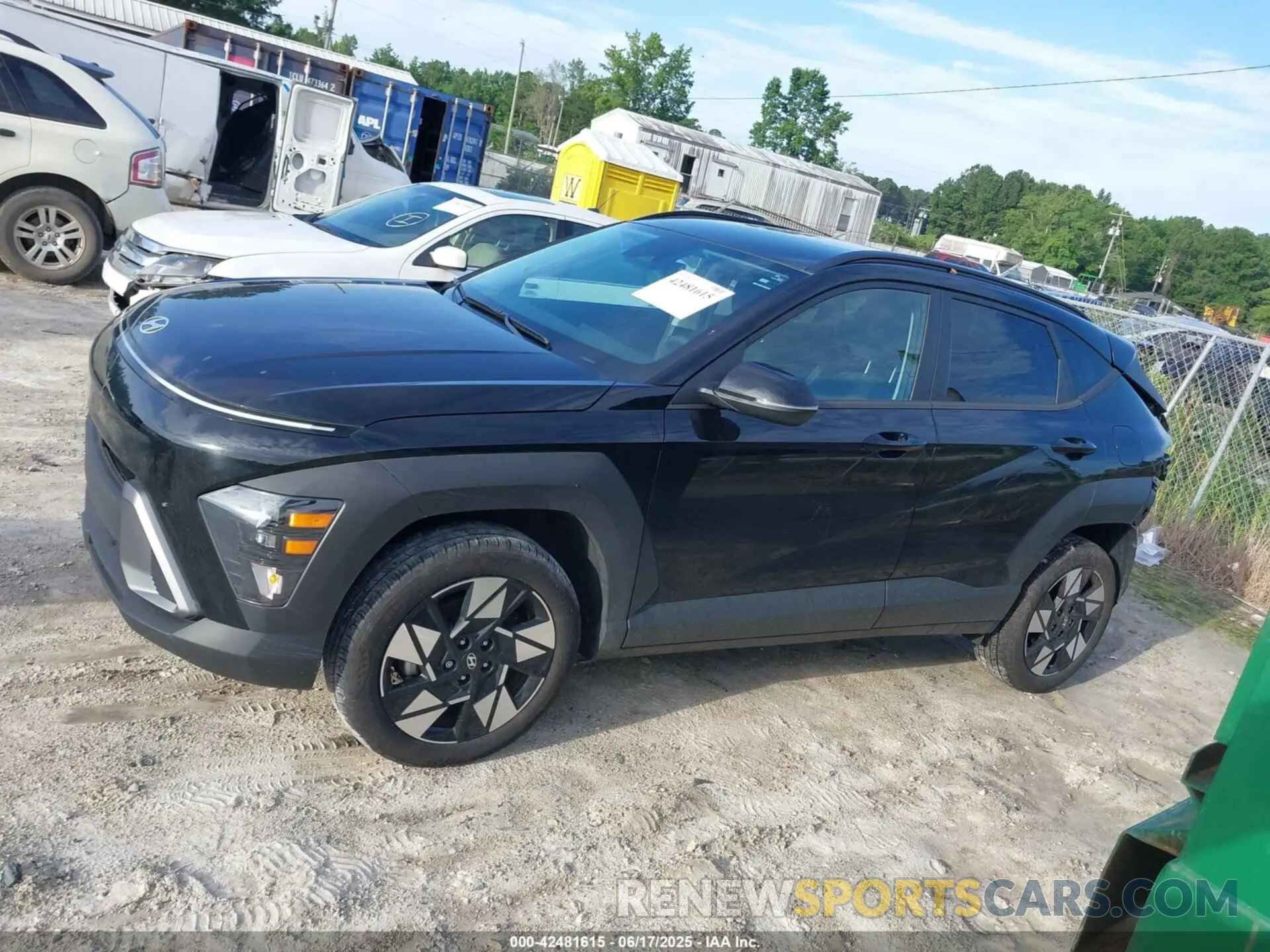 14 fotografías del automóvil dañado KM8HCCAB6RU081180 HYUNDAI KONA 2024