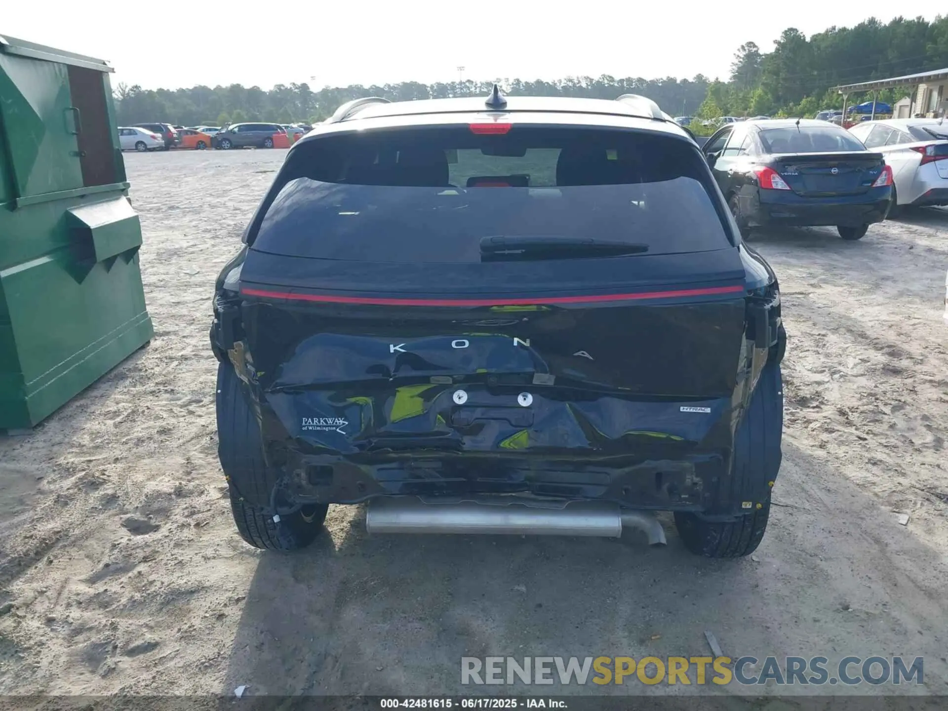 16 fotografías del automóvil dañado KM8HCCAB6RU081180 HYUNDAI KONA 2024