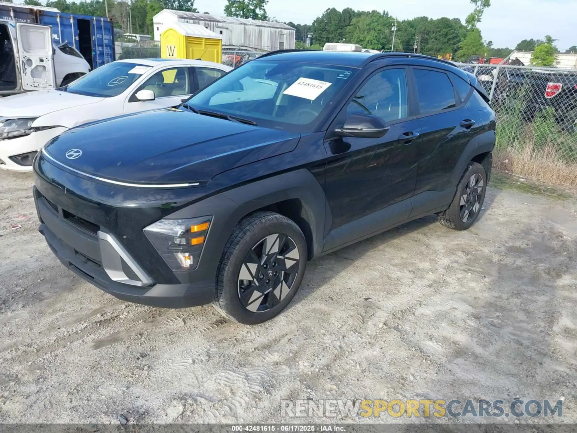 2 fotografías del automóvil dañado KM8HCCAB6RU081180 HYUNDAI KONA 2024