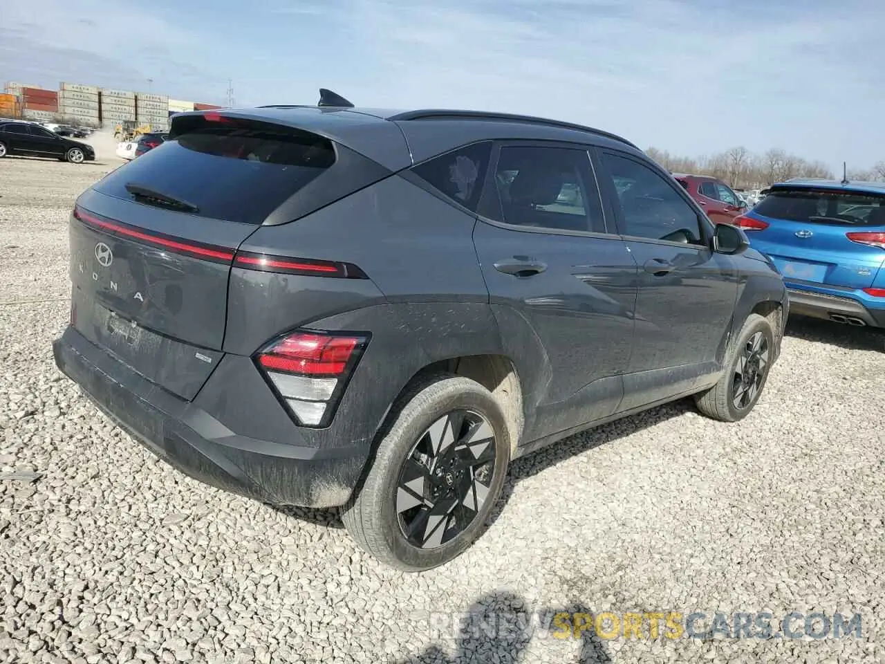 3 fotografías del automóvil dañado KM8HCCAB7RU099672 HYUNDAI KONA 2024