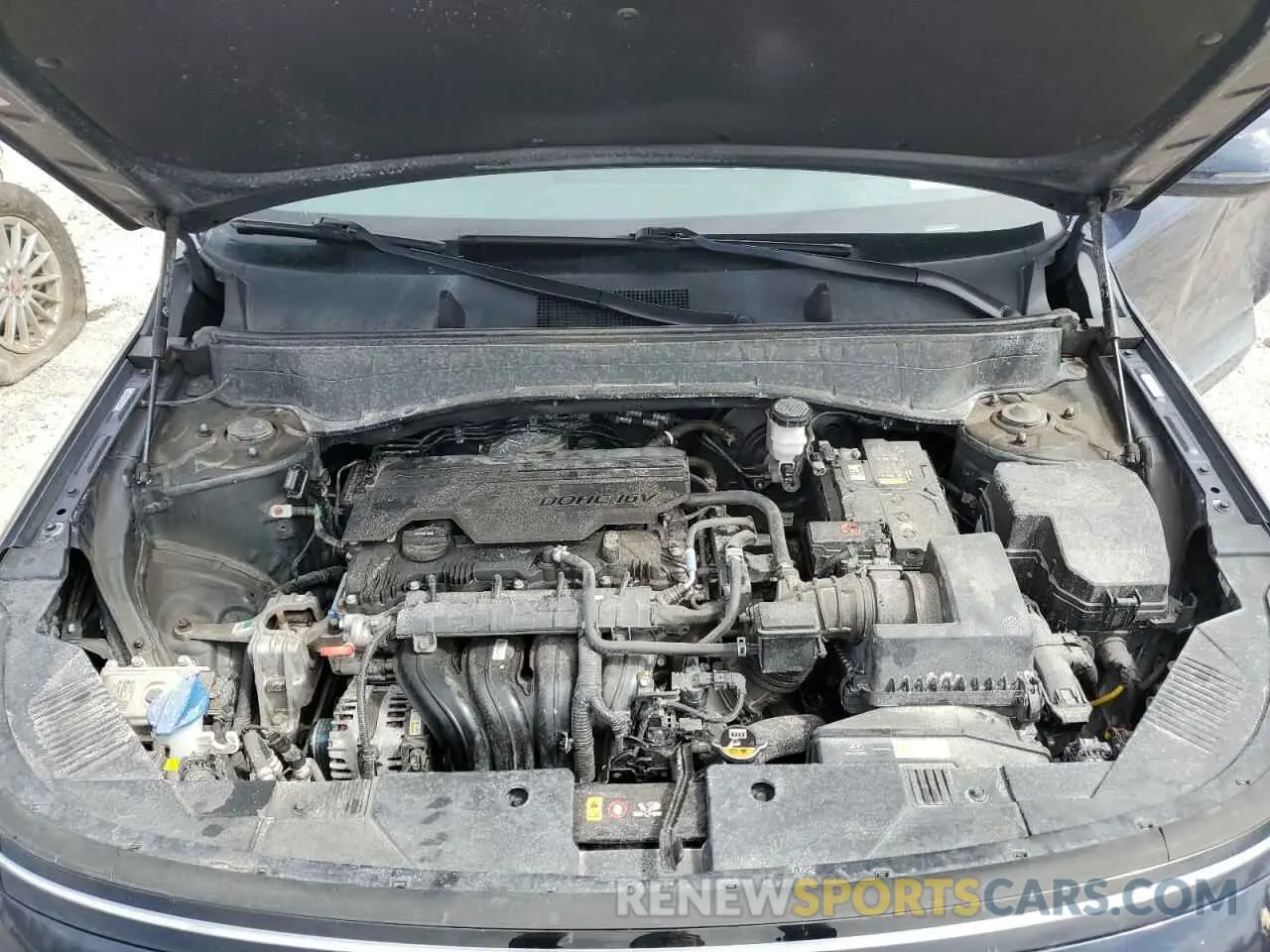 12 fotografías del automóvil dañado KM8HCCAB7RU104076 HYUNDAI KONA 2024
