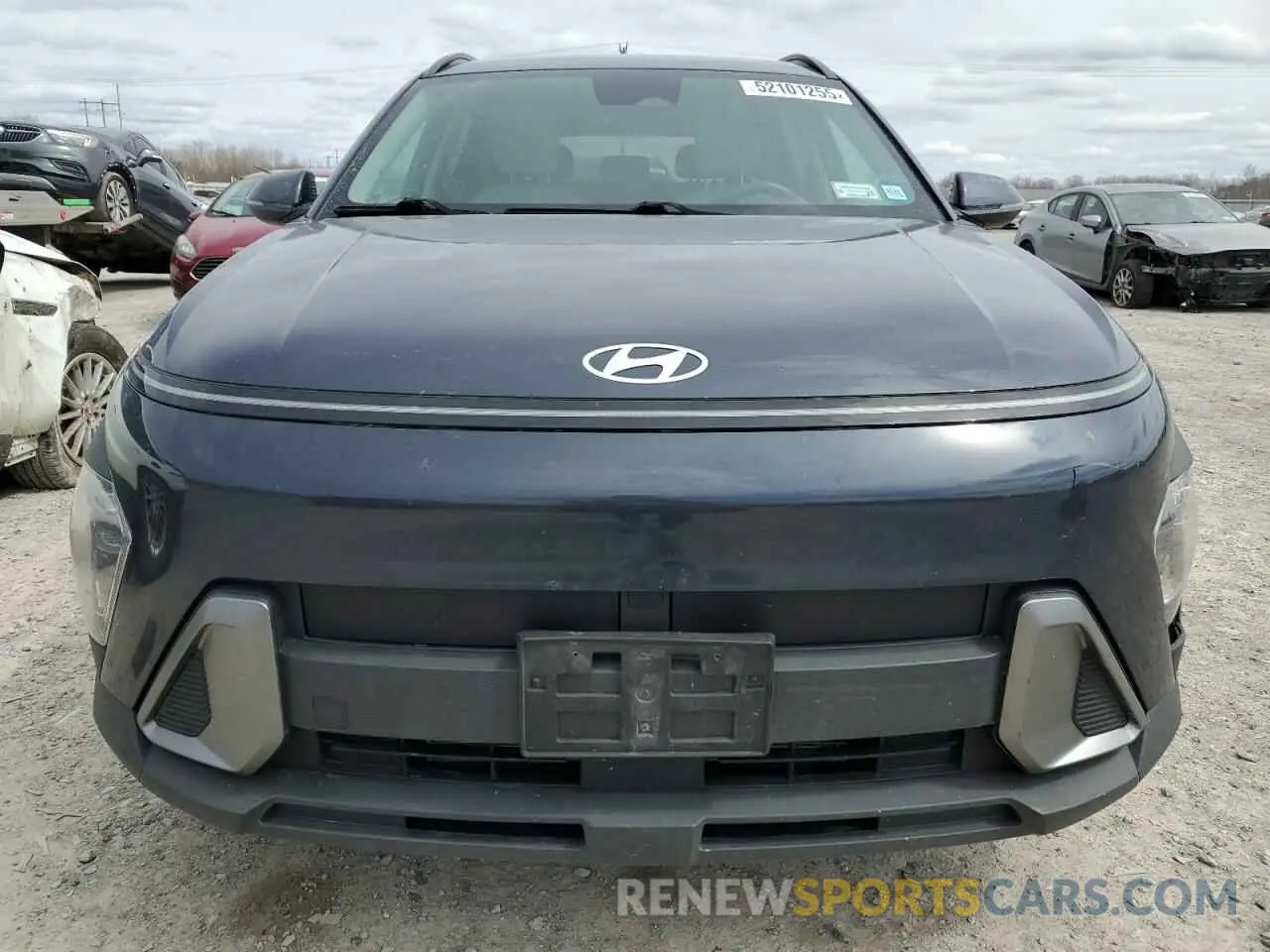 5 fotografías del automóvil dañado KM8HCCAB7RU104076 HYUNDAI KONA 2024