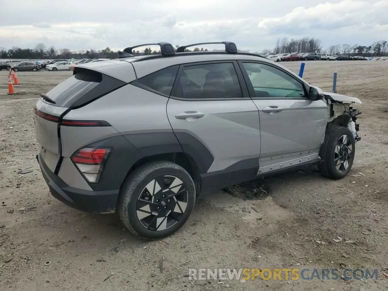 3 fotografías del automóvil dañado KM8HCCAB9RU057245 HYUNDAI KONA 2024