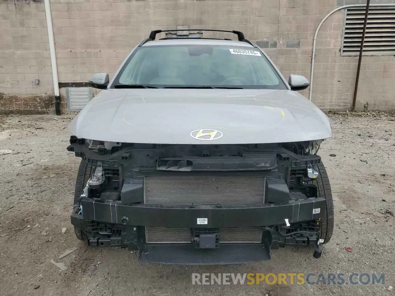 5 fotografías del automóvil dañado KM8HCCAB9RU057245 HYUNDAI KONA 2024