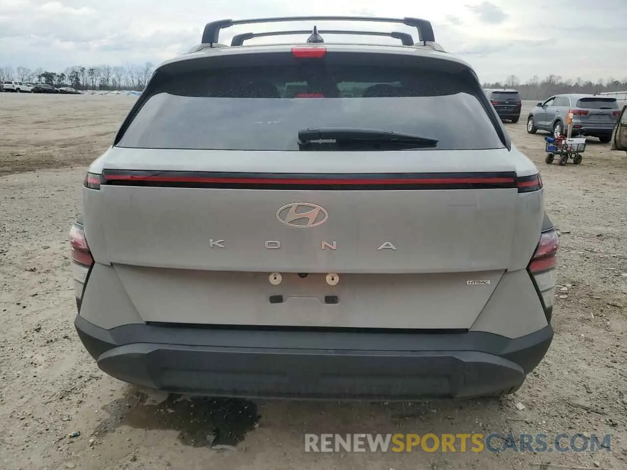 6 fotografías del automóvil dañado KM8HCCAB9RU057245 HYUNDAI KONA 2024