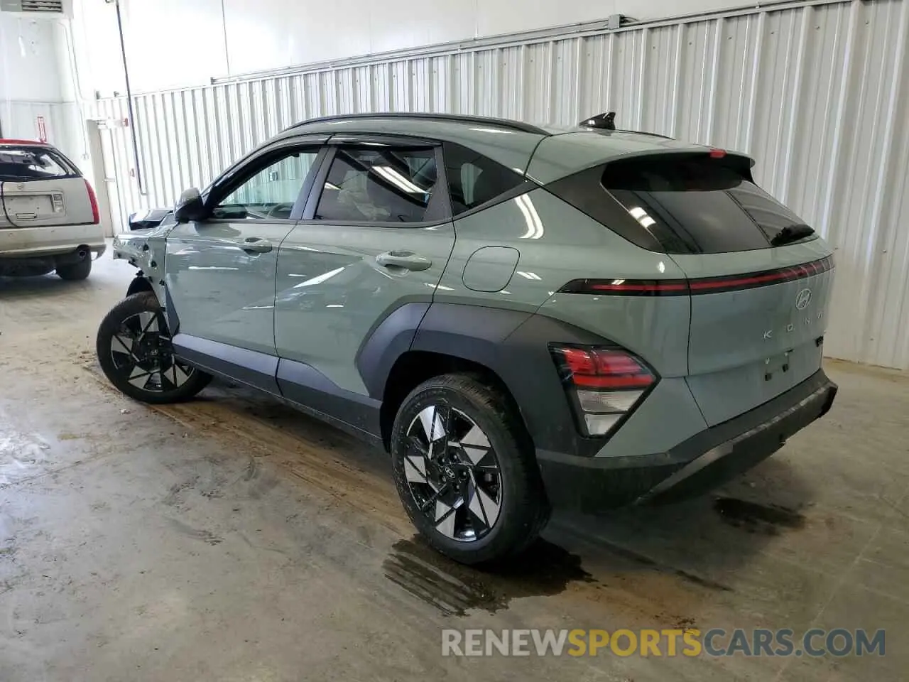 2 fotografías del automóvil dañado KM8HCCAB9RU072568 HYUNDAI KONA 2024