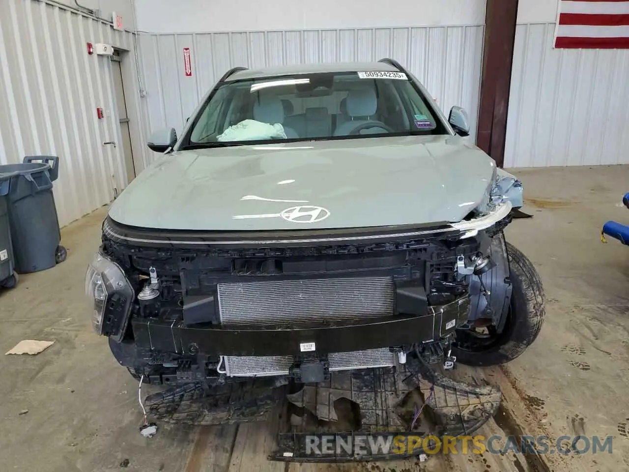 5 fotografías del automóvil dañado KM8HCCAB9RU072568 HYUNDAI KONA 2024