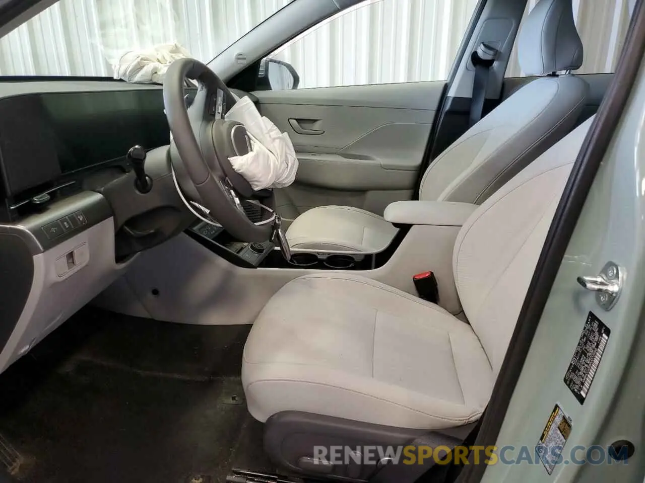 7 fotografías del automóvil dañado KM8HCCAB9RU072568 HYUNDAI KONA 2024