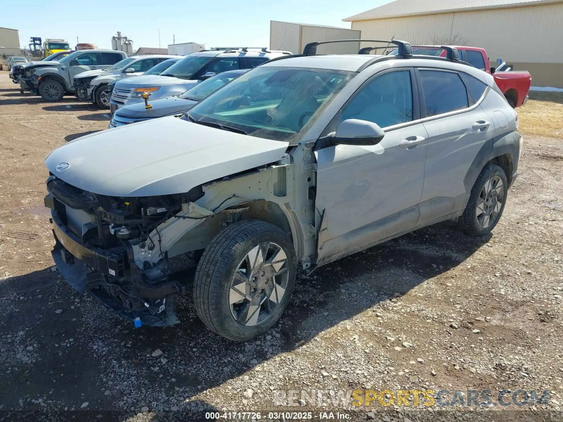 2 fotografías del automóvil dañado KM8HCCAB9RU123017 HYUNDAI KONA 2024