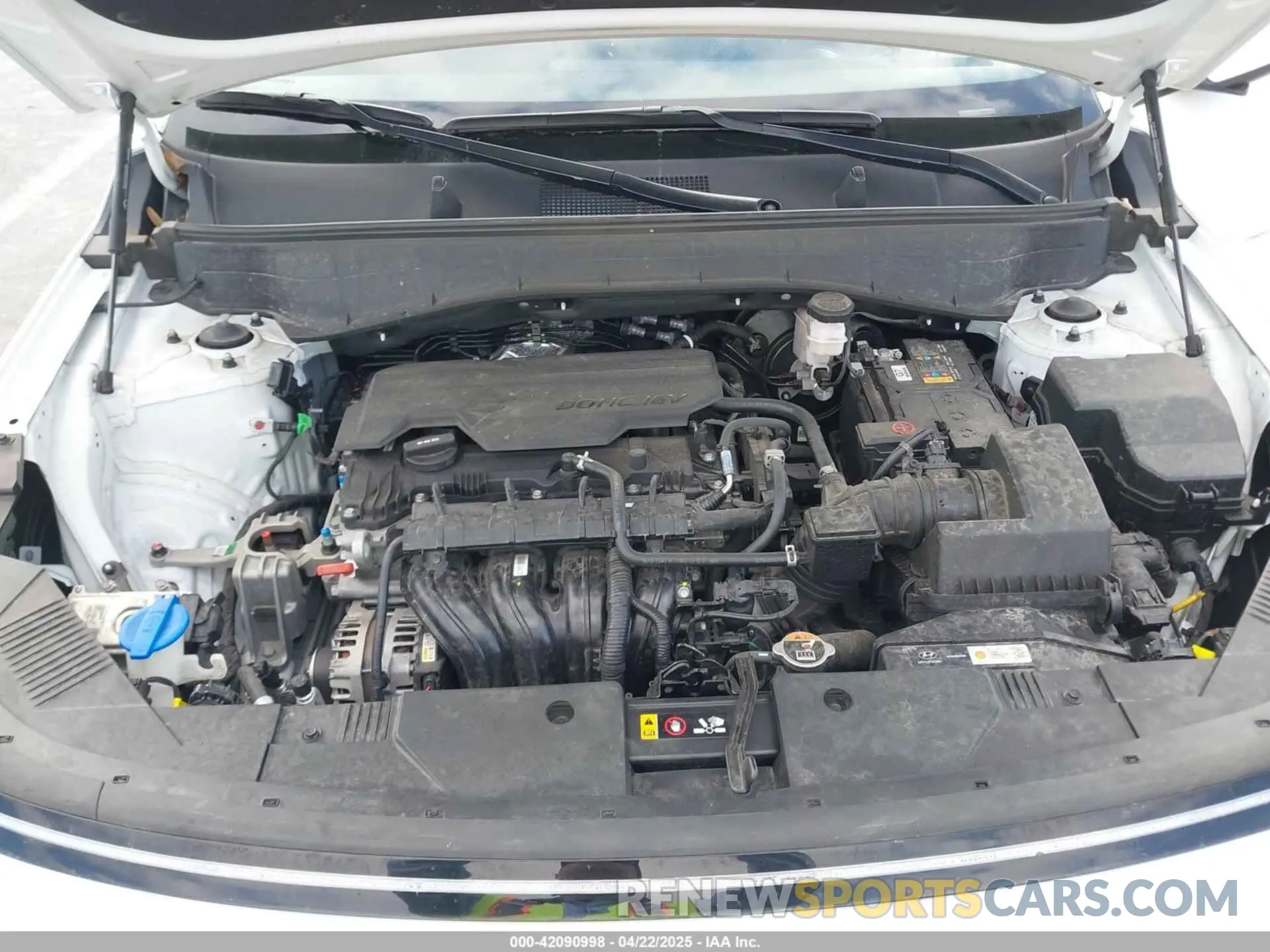 10 fotografías del automóvil dañado KM8HCCABXRU042463 HYUNDAI KONA 2024