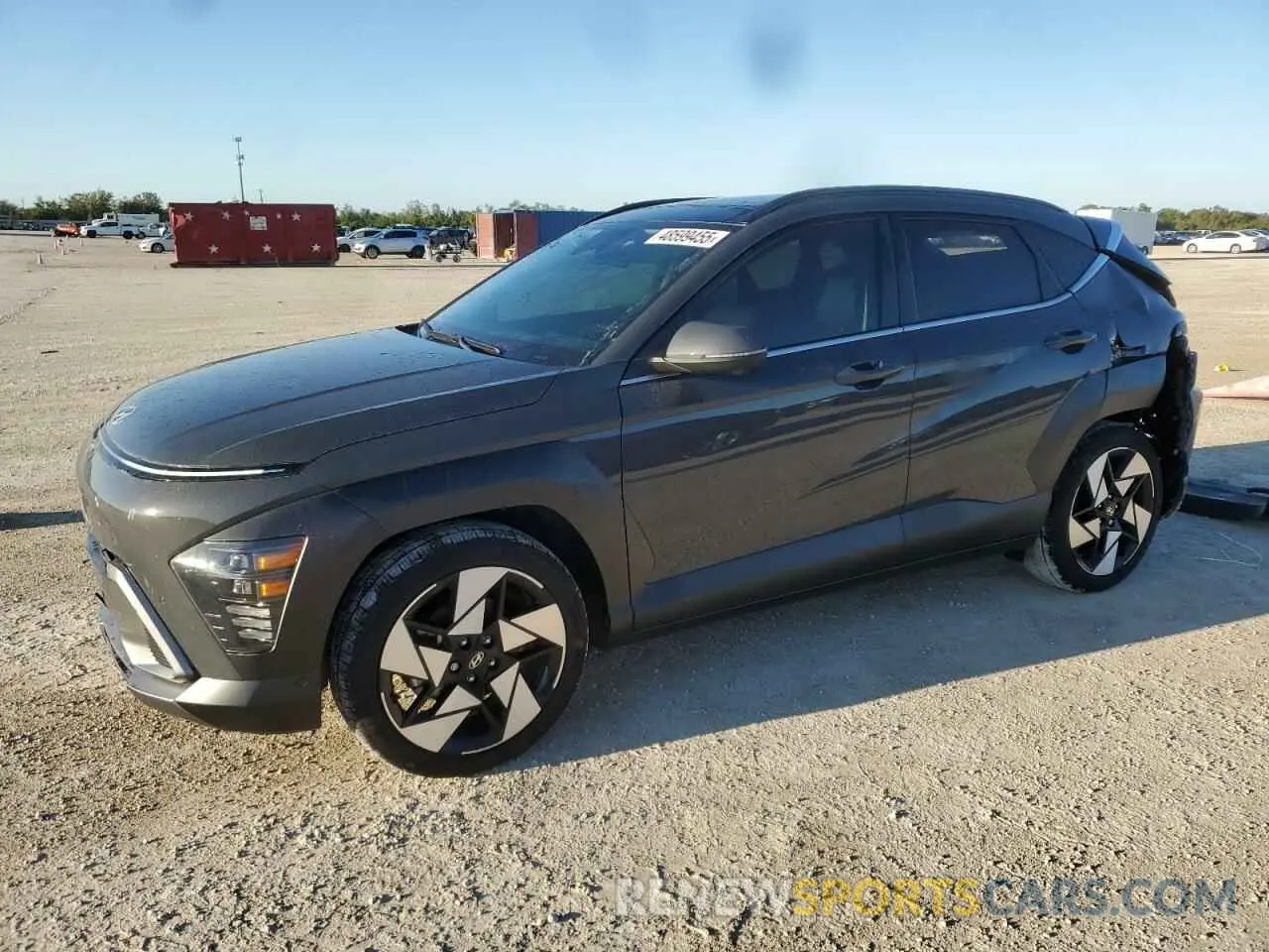 1 fotografías del automóvil dañado KM8HE3A30RU085373 HYUNDAI KONA 2024