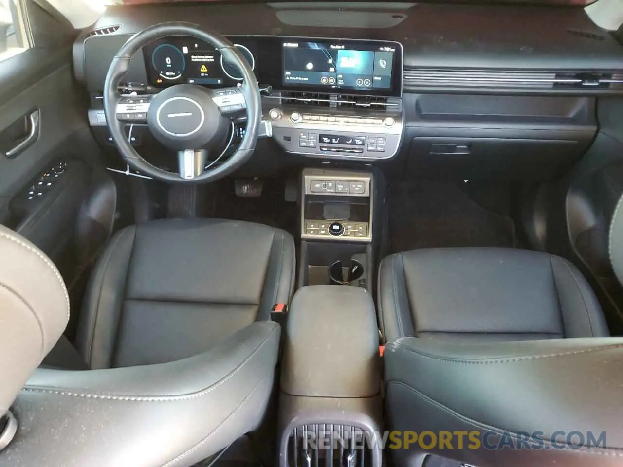 8 fotografías del automóvil dañado KM8HE3A30RU085373 HYUNDAI KONA 2024