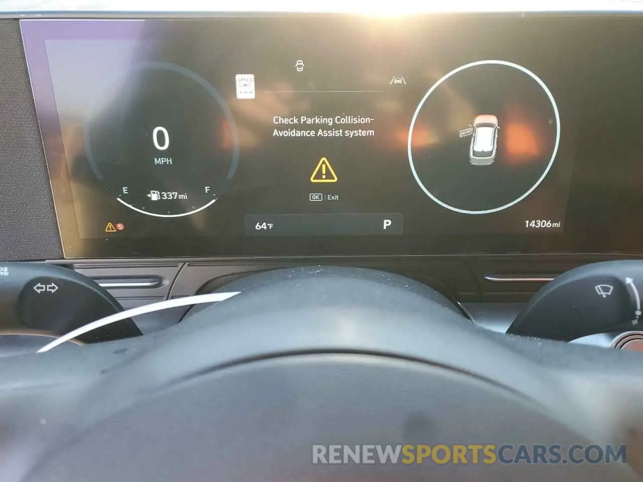 9 fotografías del automóvil dañado KM8HE3A30RU085373 HYUNDAI KONA 2024