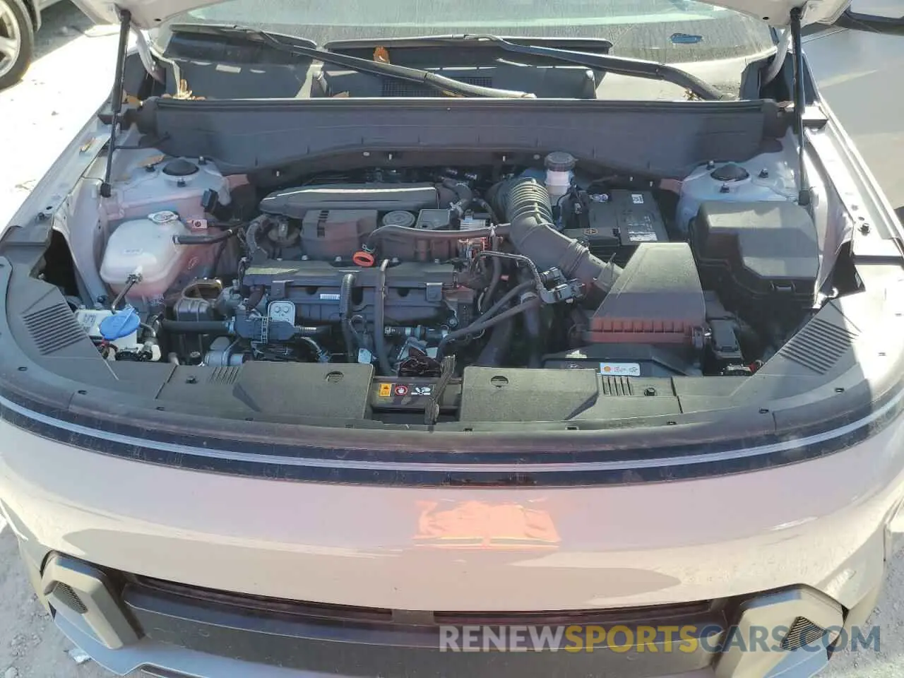 12 fotografías del automóvil dañado KM8HE3A31RU158038 HYUNDAI KONA 2024