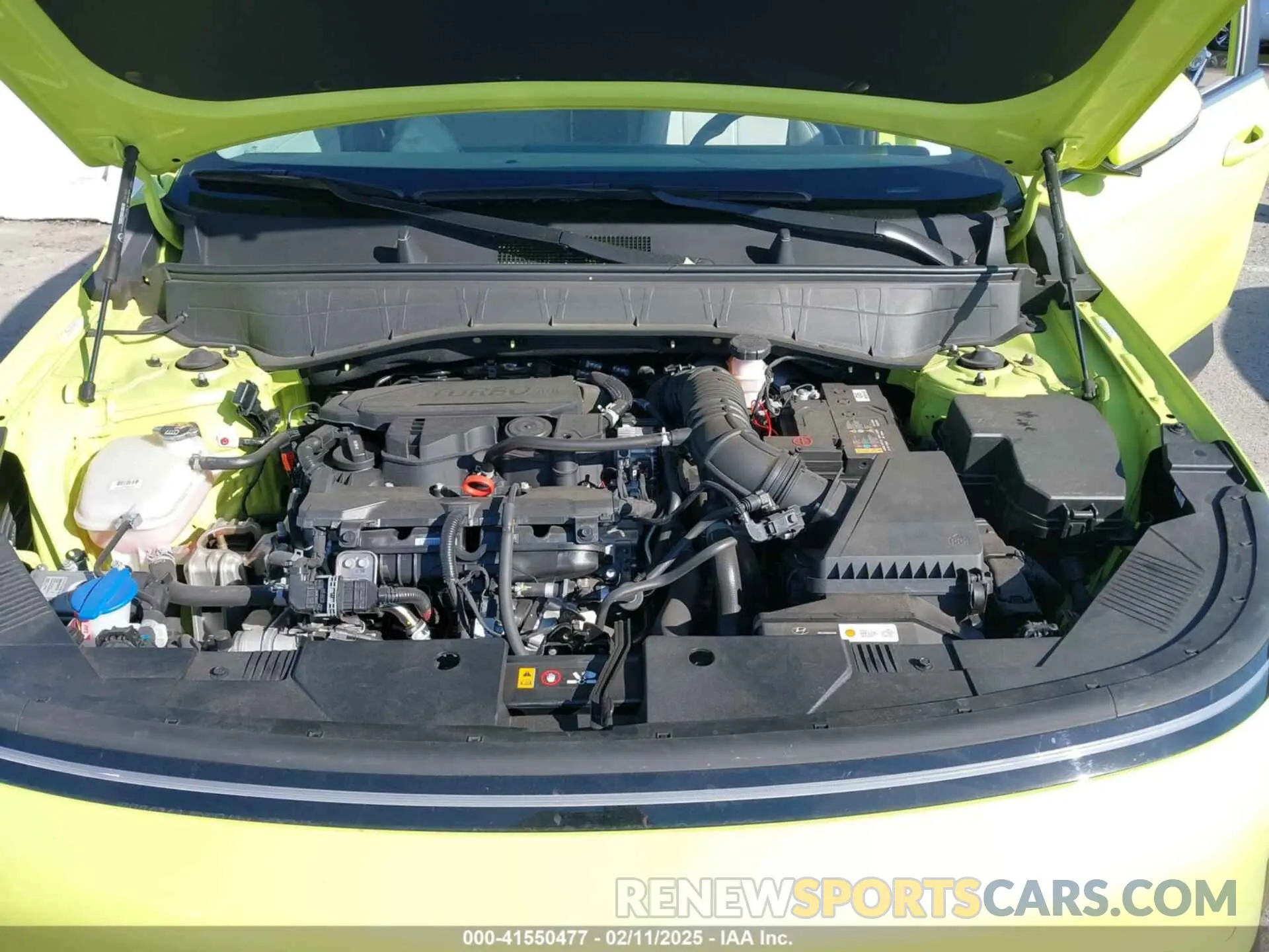 10 fotografías del automóvil dañado KM8HE3A32RU108653 HYUNDAI KONA 2024