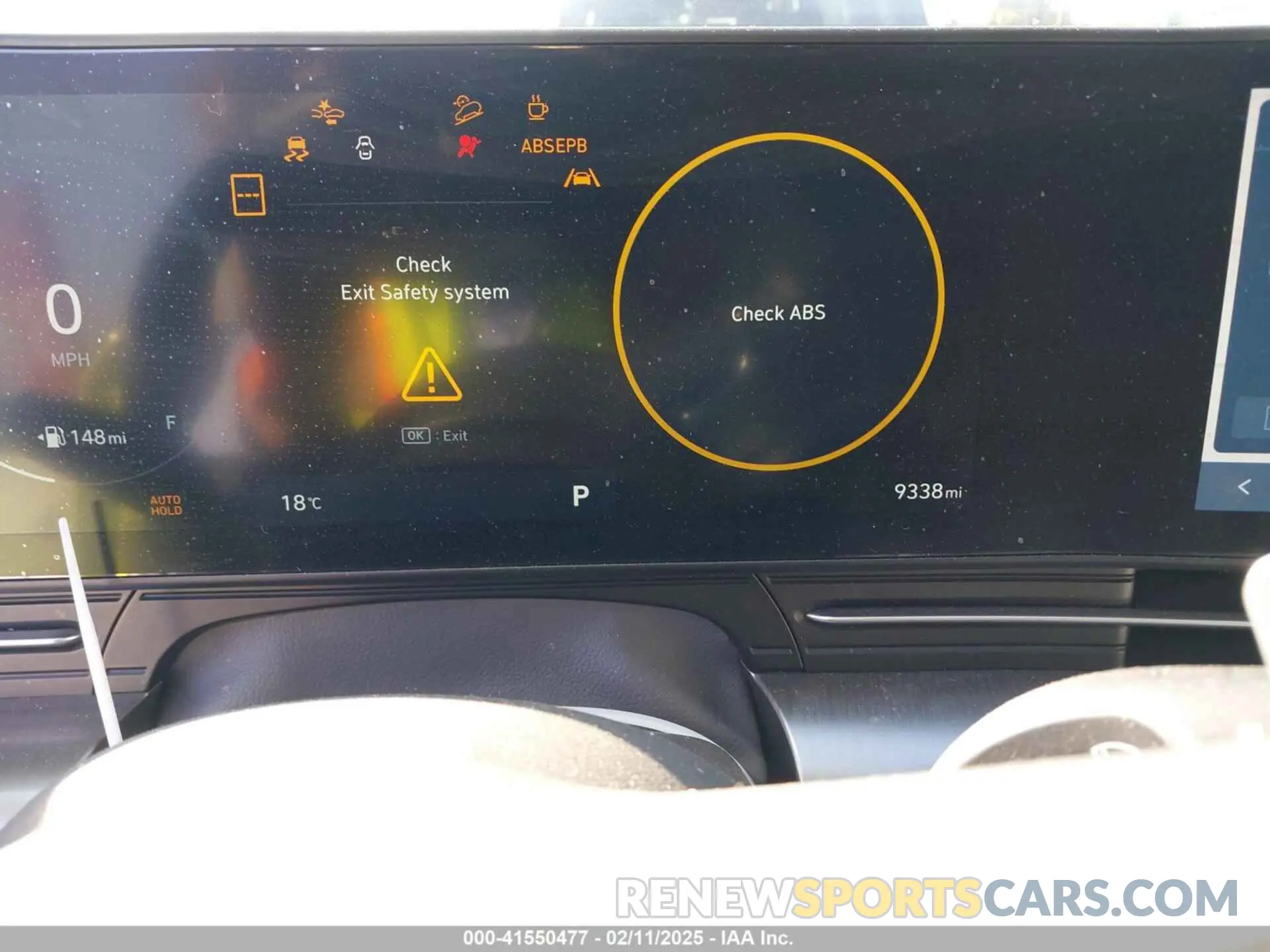 15 fotografías del automóvil dañado KM8HE3A32RU108653 HYUNDAI KONA 2024