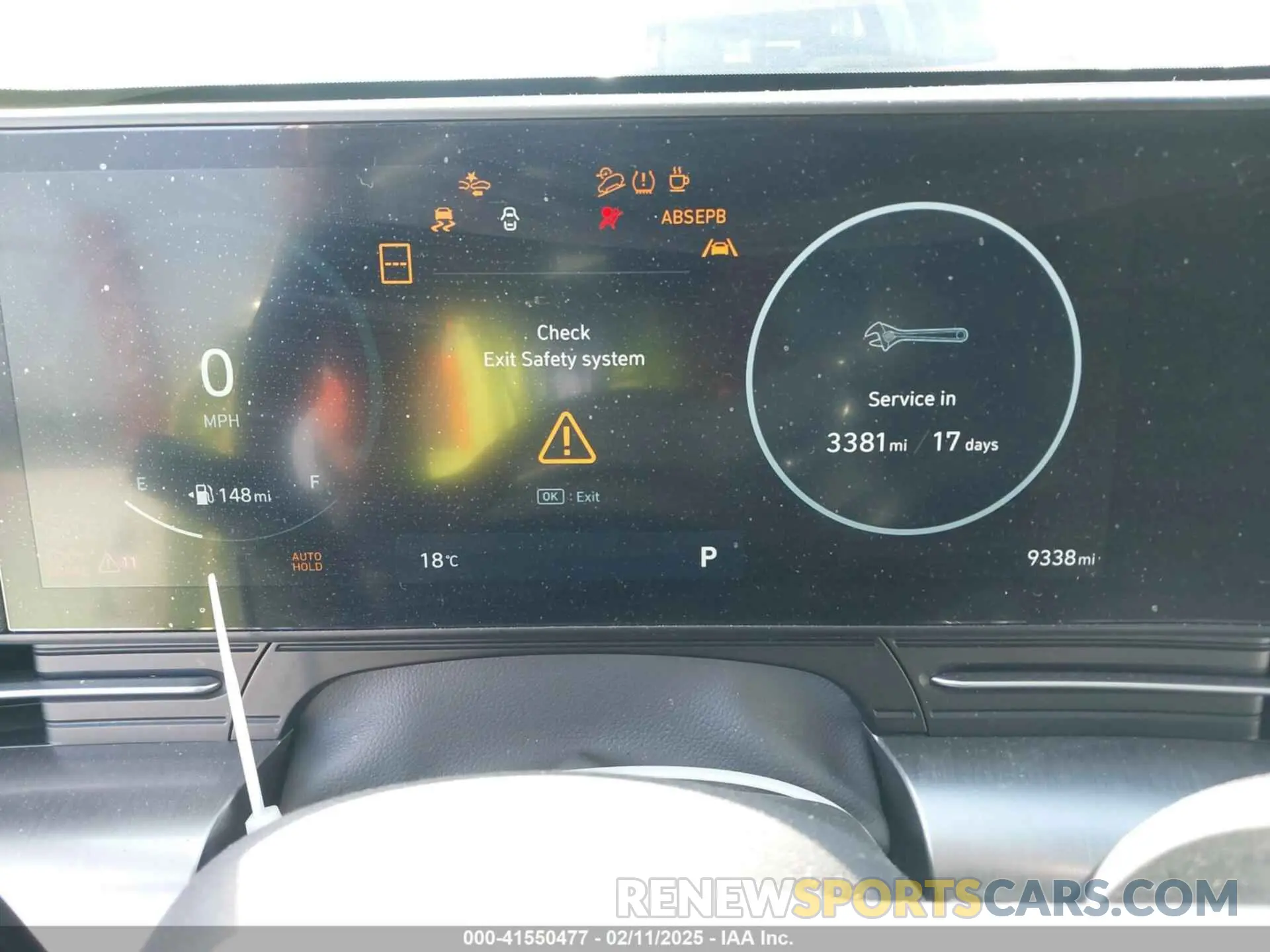 7 fotografías del automóvil dañado KM8HE3A32RU108653 HYUNDAI KONA 2024